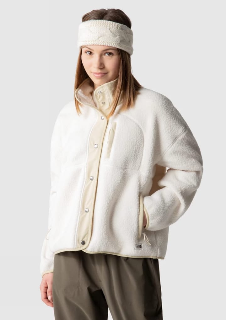 Women's Cragmont Fleece Jacket GARDENIA WHITE/GRAVEL The North Face