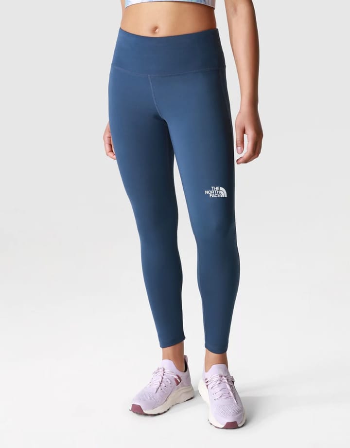 The North Face Women's Flex High Rise 7/8 Tights Shady Blue The North Face The North Face Women's Flex High Rise 7/8 Tights Shady Blue The North Face