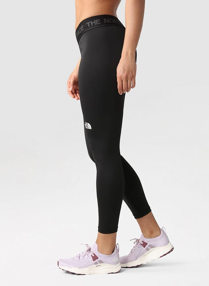 The North Face W Flex Mid Rise Tight - Tnf Black/Tnf White The North Face