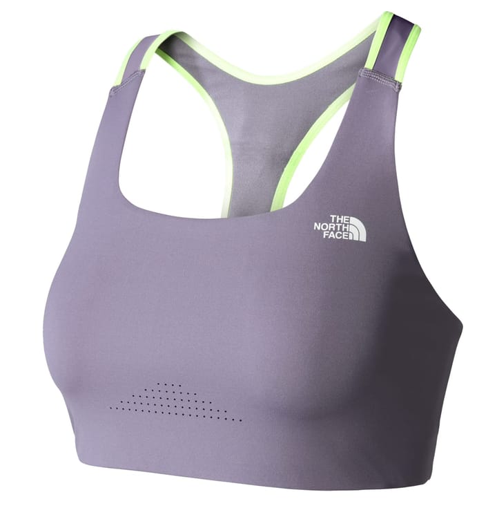 The North Face W Movmynt Bra Lunar Slate/Led Yellow The North Face
