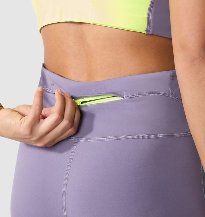 The North Face Women's High-Rise Movmynt Tights Lunar Slate/Led Yellow The North Face