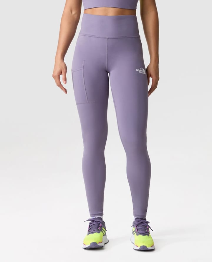 The North Face Women's High-Rise Movmynt Tights Lunar Slate/Led Yellow The North Face