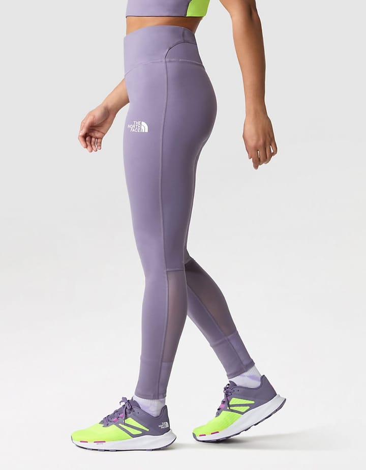 The North Face Women's High-Rise Movmynt Tights Lunar Slate/Led Yellow The North Face