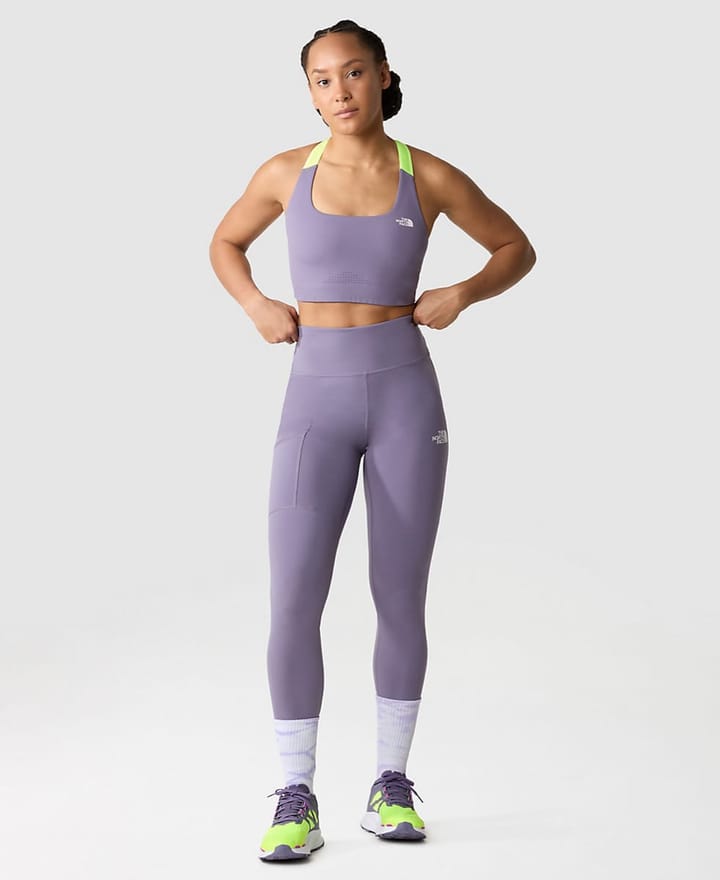 The North Face Women's High-Rise Movmynt Tights Lunar Slate/Led Yellow The North Face