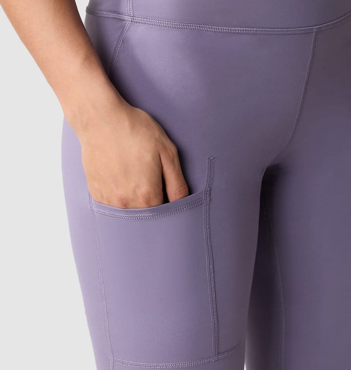 The North Face Women's High-Rise Movmynt Tights Lunar Slate/Led Yellow The North Face