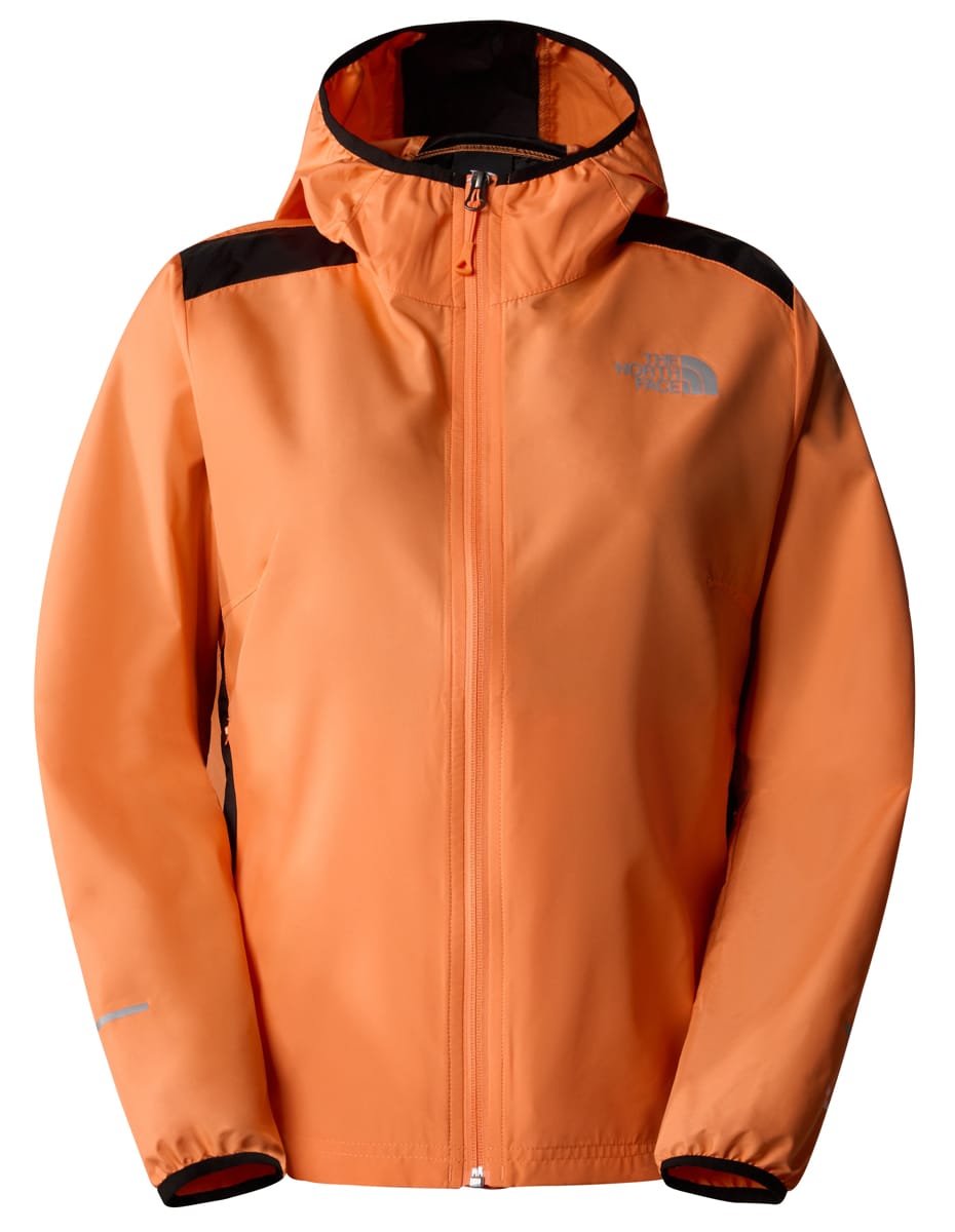 The North Face W Run Wind Jacket Dusty Coral Orange