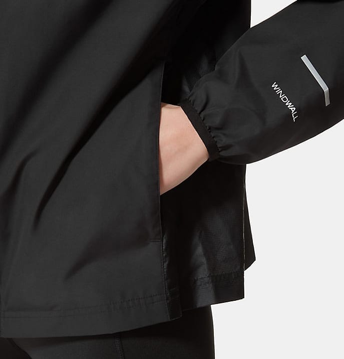 The North Face W Run Wind Jkt Tnf Black The North Face