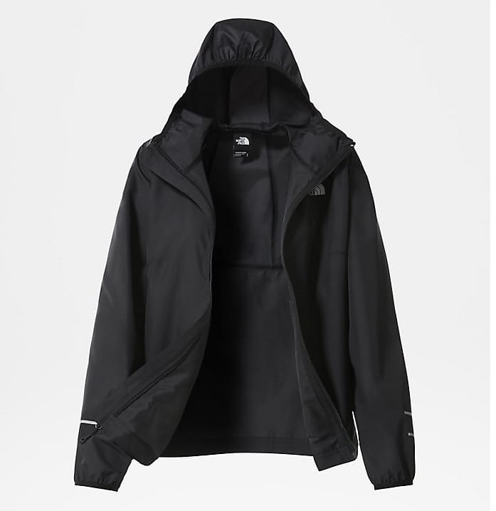 The North Face W Run Wind Jkt Tnf Black The North Face