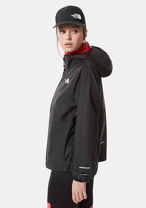 The North Face W Run Wind Jkt Tnf Black The North Face