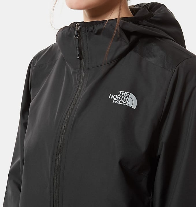 The North Face W Run Wind Jkt Tnf Black The North Face