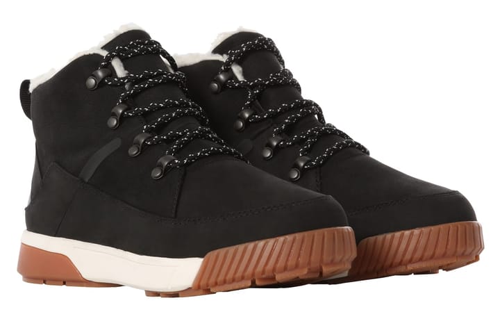 The North Face W Sierra Mid Lace Wp Tnf Black/Gardenia White The North Face
