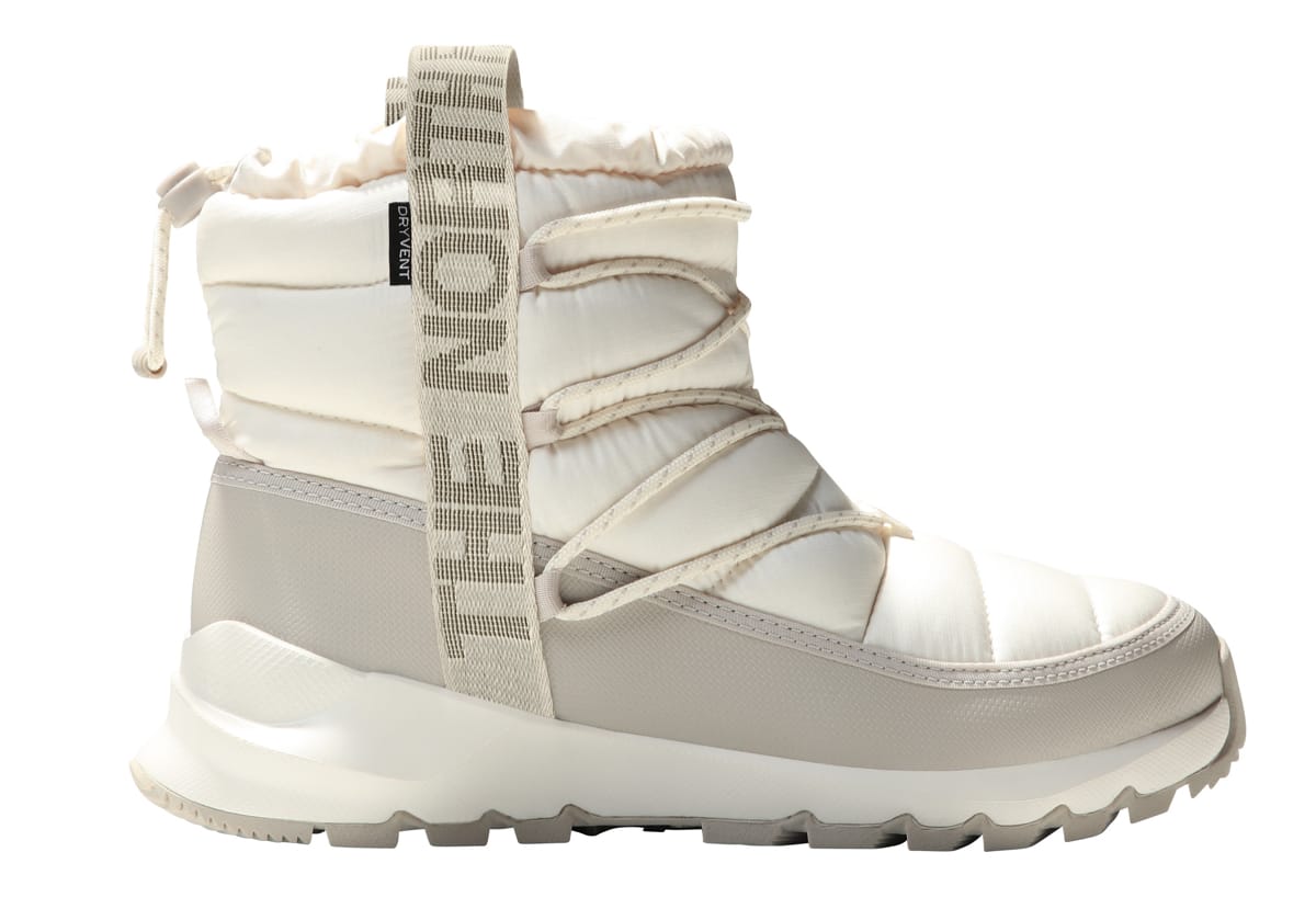 The North Face W Thermoballlaceupwp Gardenia White/Silver Grey
