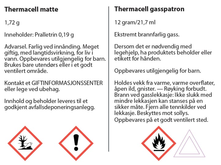 ThermaCELL Mot Mygg Refill R1 ThermaCELL ThermaCELL Mot Mygg Refill R1 ThermaCELL
