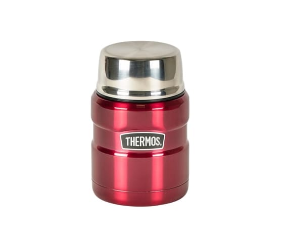 Thermos King Mattermos M/Skje Dark Red 470ml Thermos Thermos King Mattermos M/Skje Dark Red 470ml Thermos