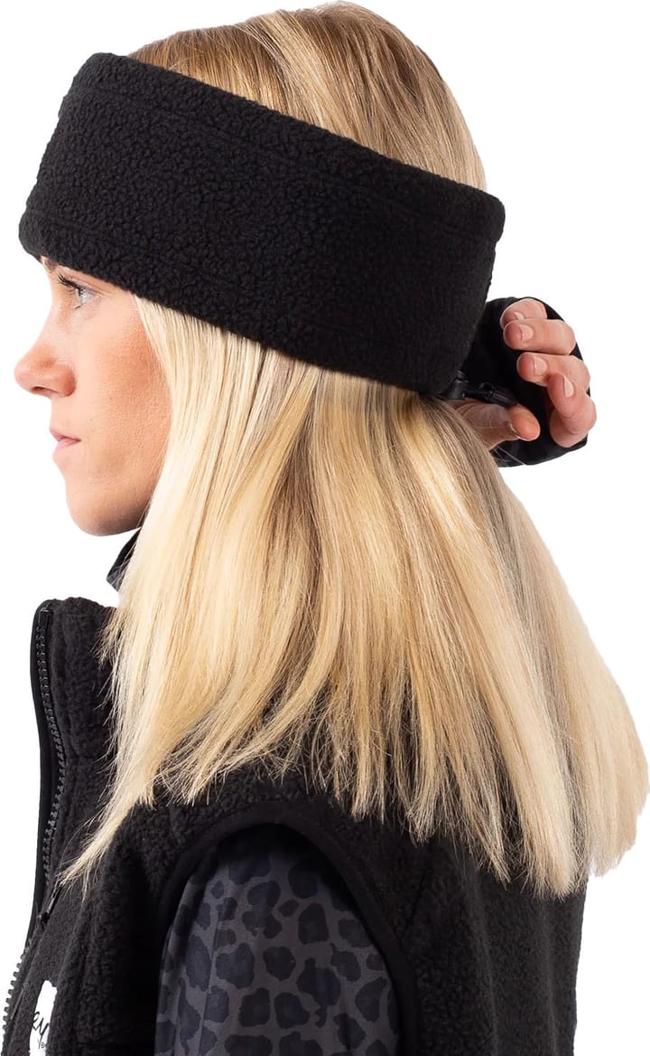 Eivy Women's Throwback Sherpa Headband Black Eivy Eivy Women's Throwback Sherpa Headband Black Eivy