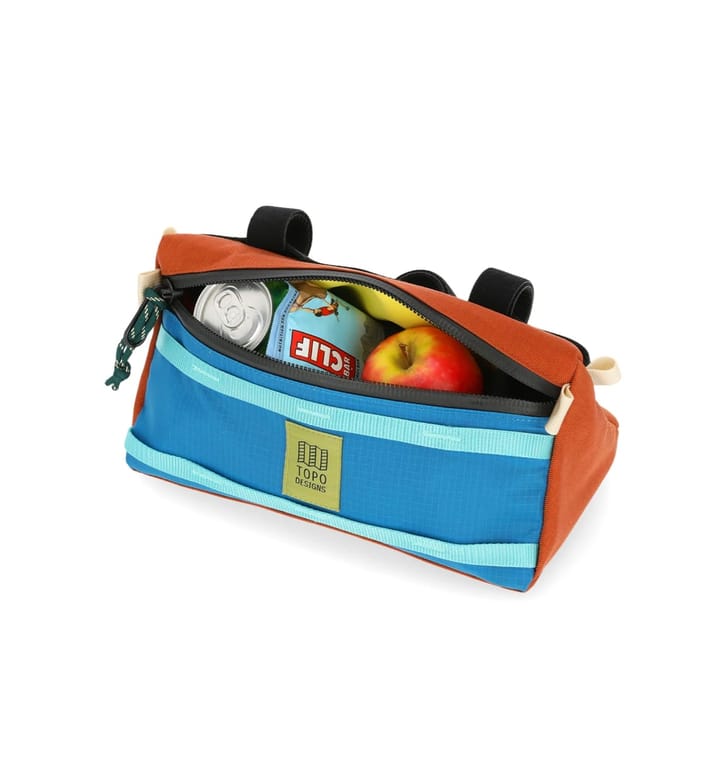 Topo Designs Topo Bike Bag Mountain Blue/Clay Topo Designs Topo Designs Topo Bike Bag Mountain Blue/Clay Topo Designs