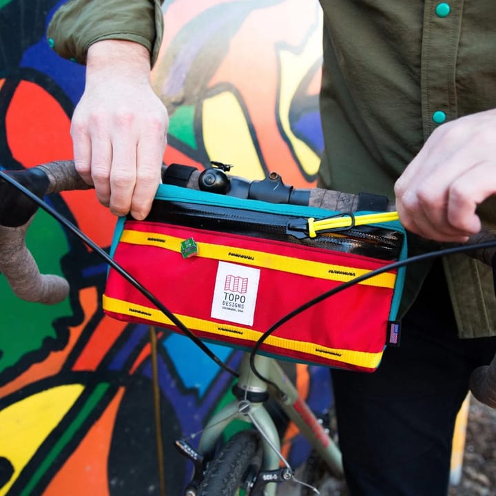 Topo Bike Bag Red/Black Topo Designs