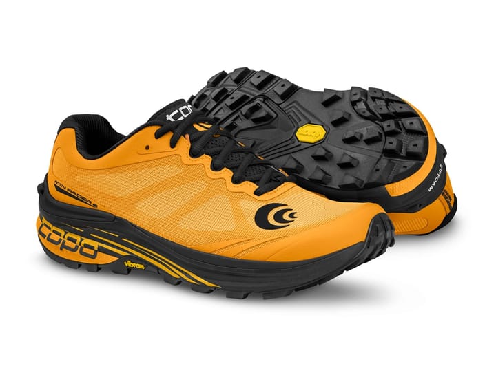 Topo Athletic M-MTN Racer 2 Mango / Black Topo Athletic Topo Athletic M-MTN Racer 2 Mango / Black Topo Athletic