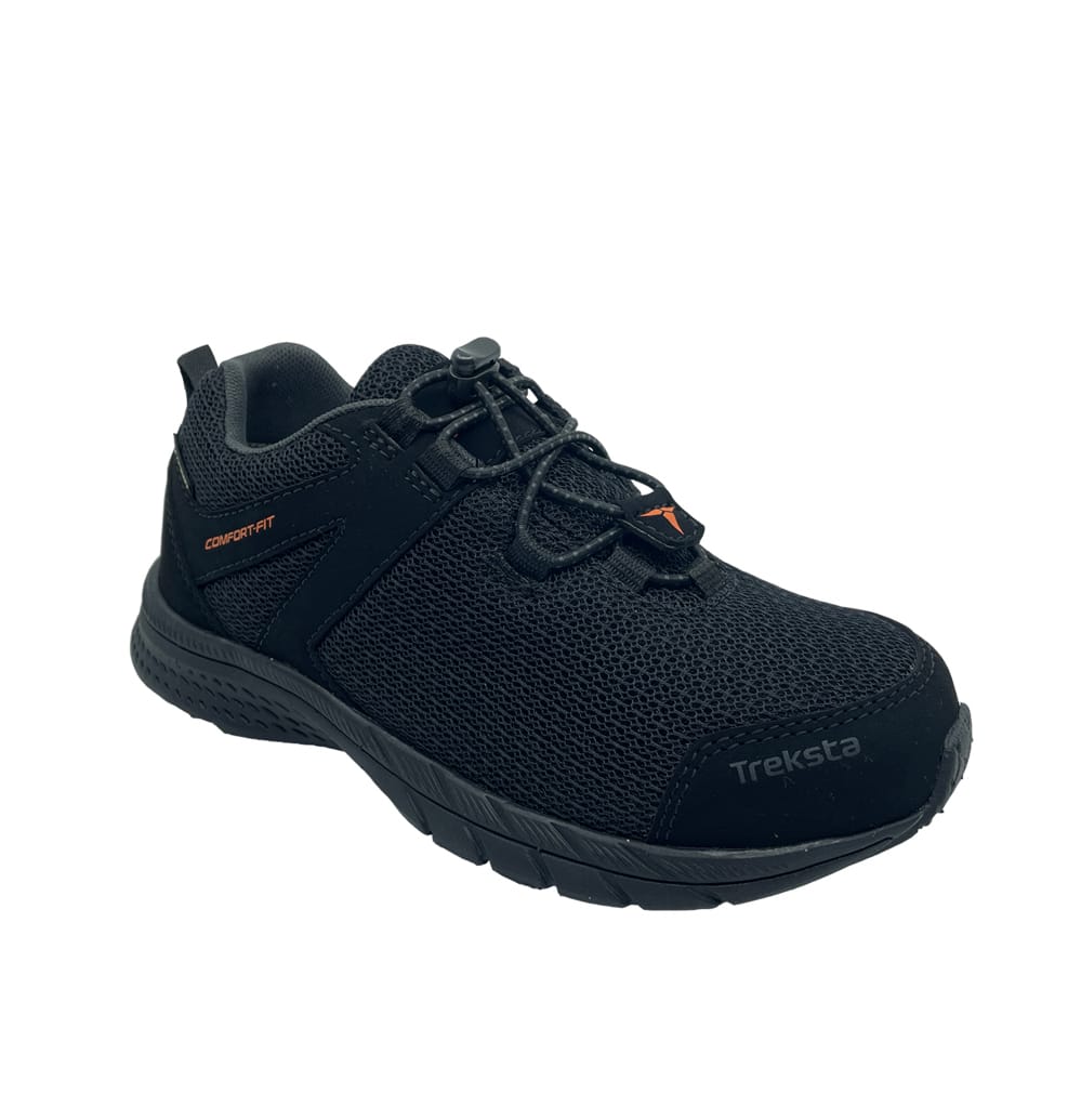 TrekSta Kid's Clip Low Gore-Tex Quicklace Black/orange