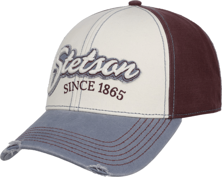 Stetson Tricolour Vintage Distressed Cap Stetson