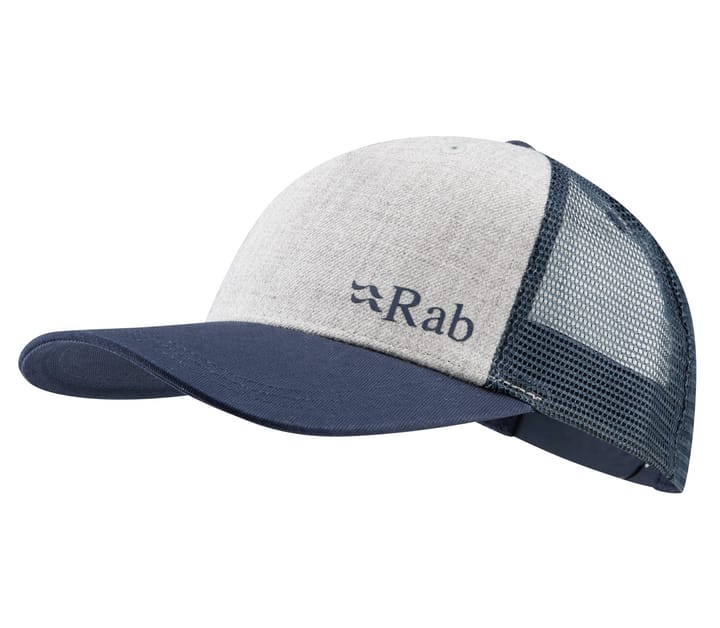 Rab Trucker Logo Cap Grey Marl Rab Rab Trucker Logo Cap Grey Marl Rab