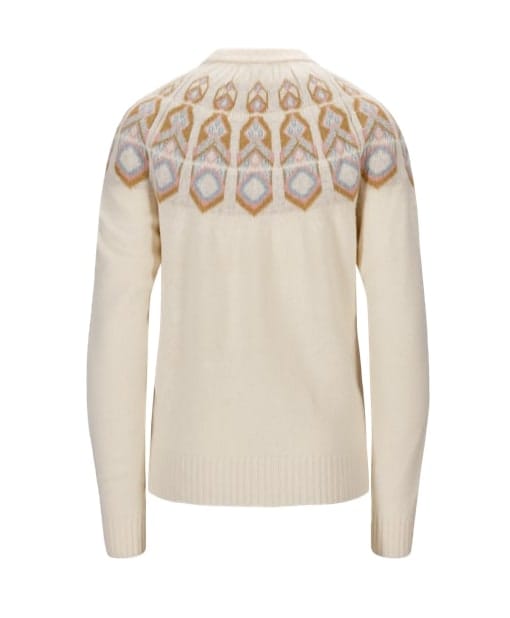 Tufte Wear W Robin Pattern Sweater Jet Stream Tufte Wear