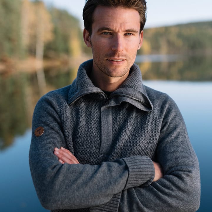 Tufte Wear Rosenfink Half Zip Forest Night Melange Tufte Wear
