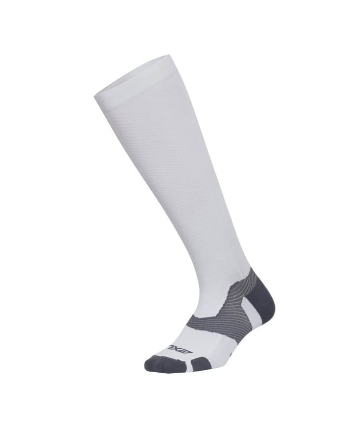 2XU Vectr L.Cushfulllengthsocks-U White/Grey 2XU