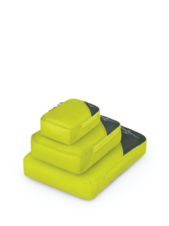 Osprey Ultralight Packing Cube Set Electric Lime S/M/L Osprey Osprey Ultralight Packing Cube Set Electric Lime S/M/L Osprey
