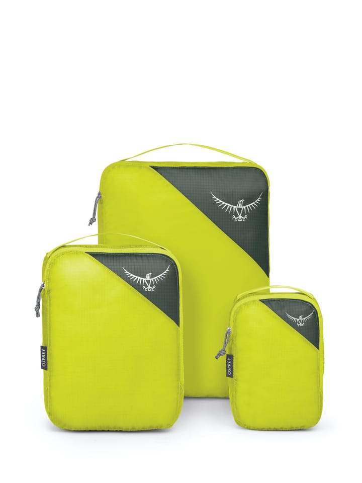 Osprey Ultralight Packing Cube Set Electric Lime S/M/L Osprey