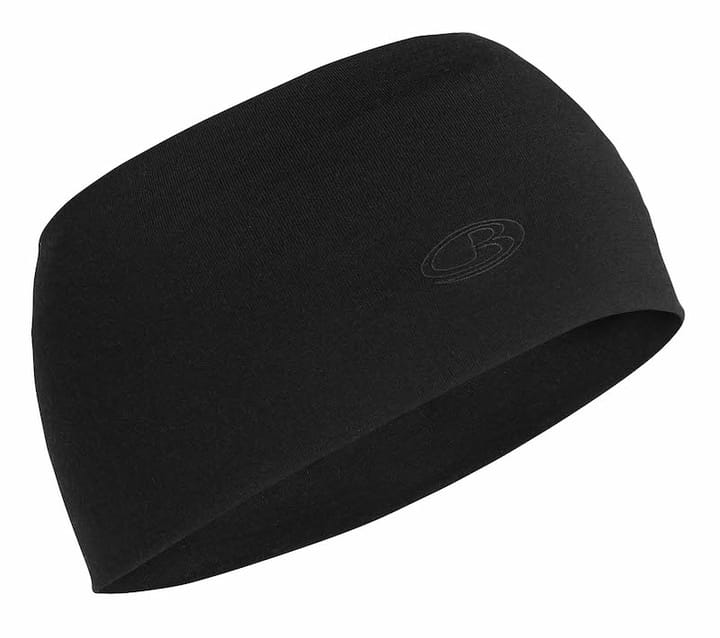 Icebreaker Chase Headband Black OS Icebreaker Icebreaker Chase Headband Black OS Icebreaker