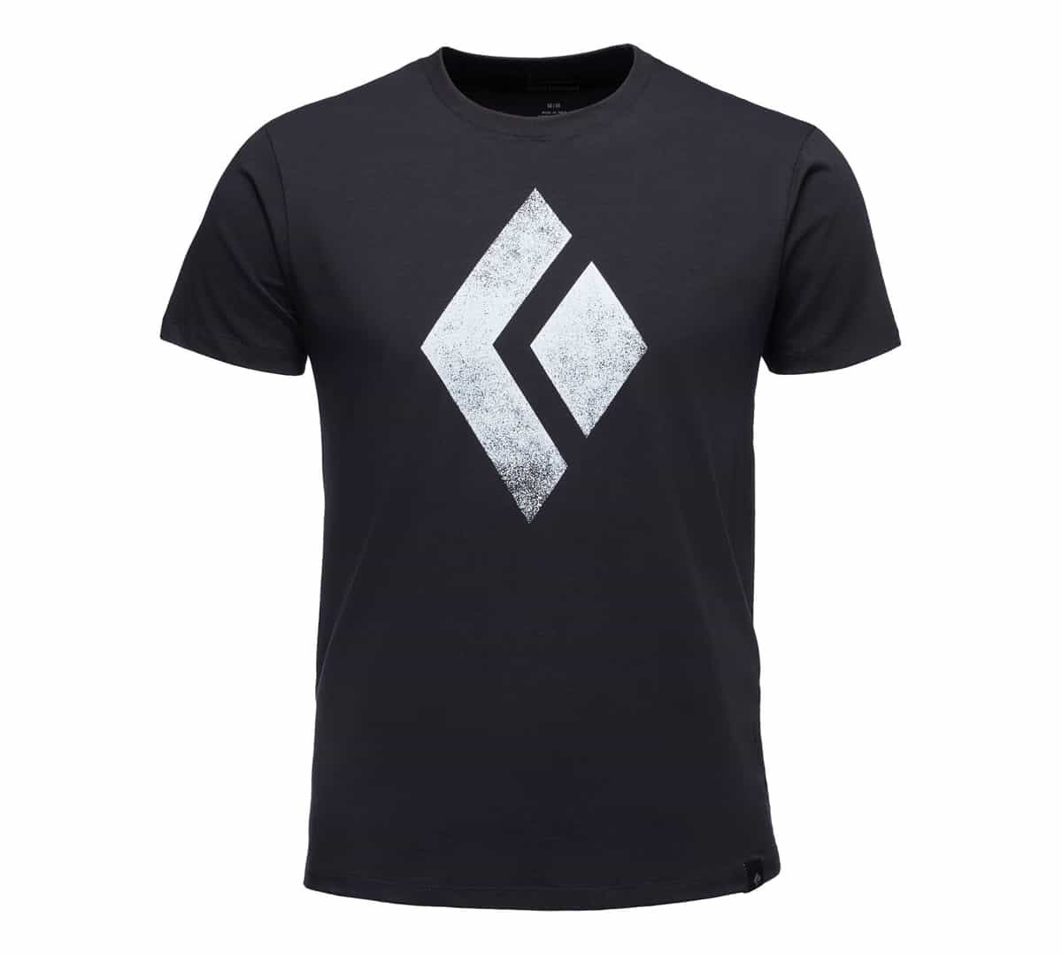 Black Diamond M SS Chalked Up Tee Black