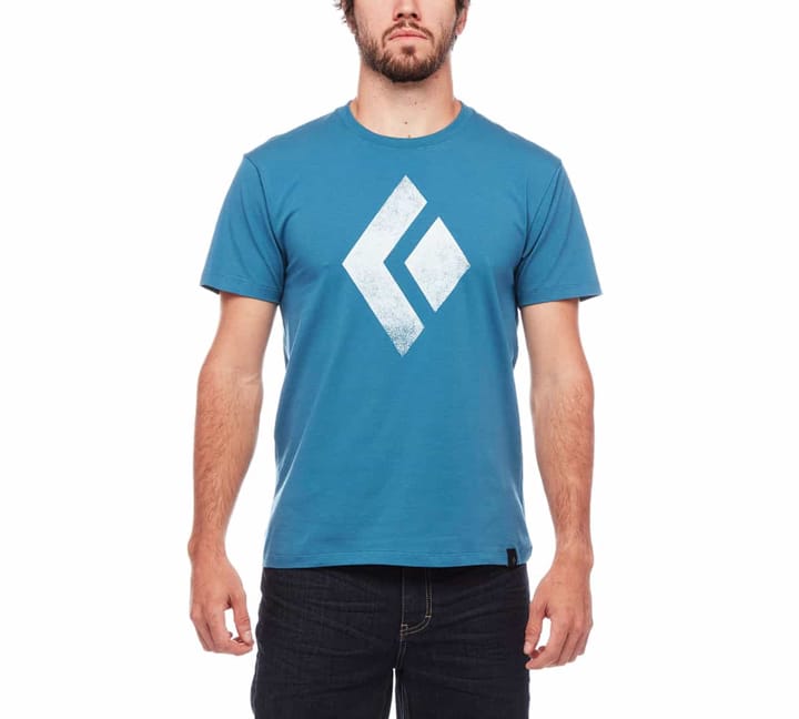 Black Diamond M SS Chalked Up Tee Black Black Diamond Black Diamond M SS Chalked Up Tee Black Black Diamond