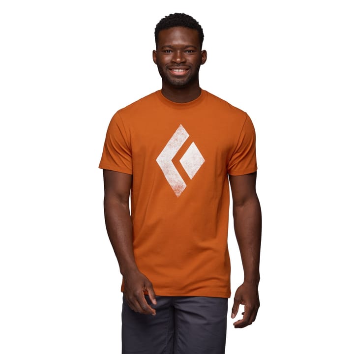 Black Diamond Men's Shortsleeve Chalked Up Tee Desert Clay Black Diamond