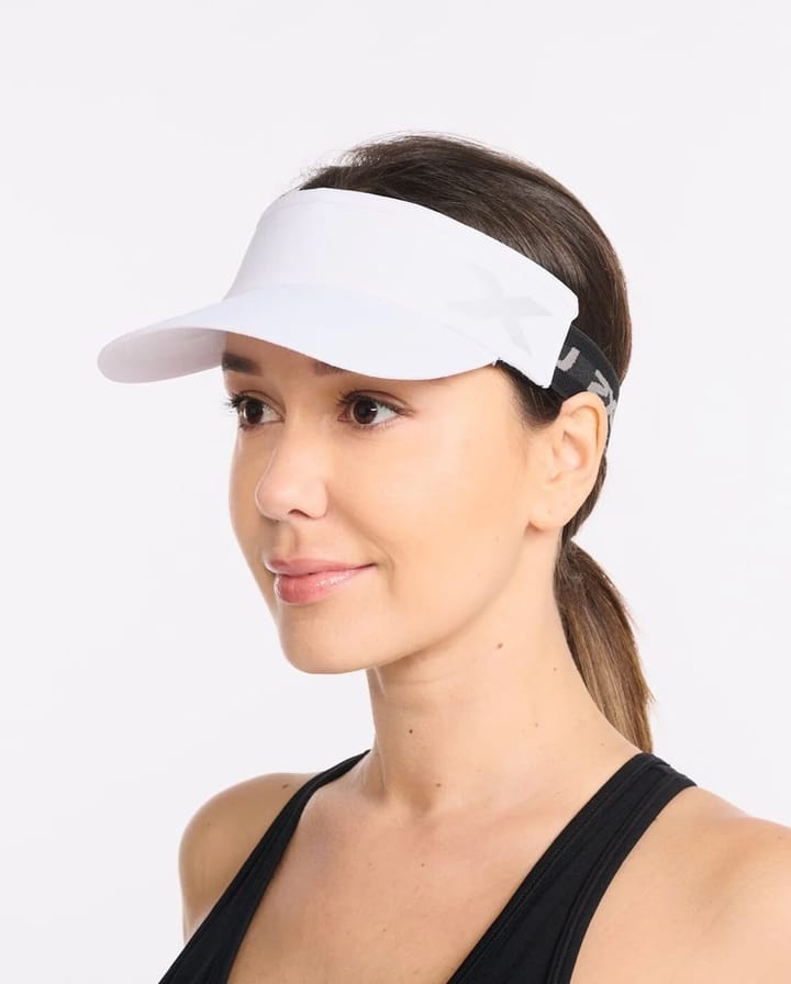 2XU Performance Visor White/White 2XU