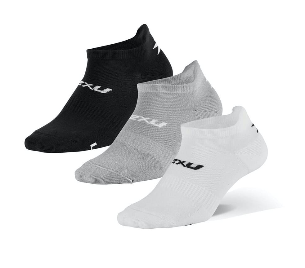 2XU Ankle Socks 3 Pack Three/Colour
