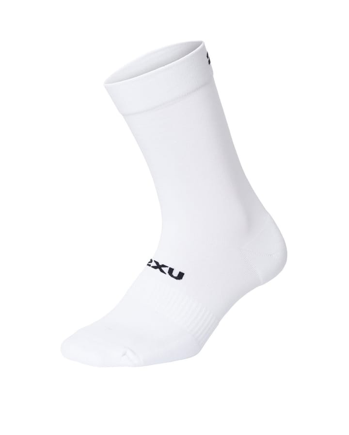 2XU Crew Socks 3 Pack White/Black 2XU 2XU Crew Socks 3 Pack White/Black 2XU