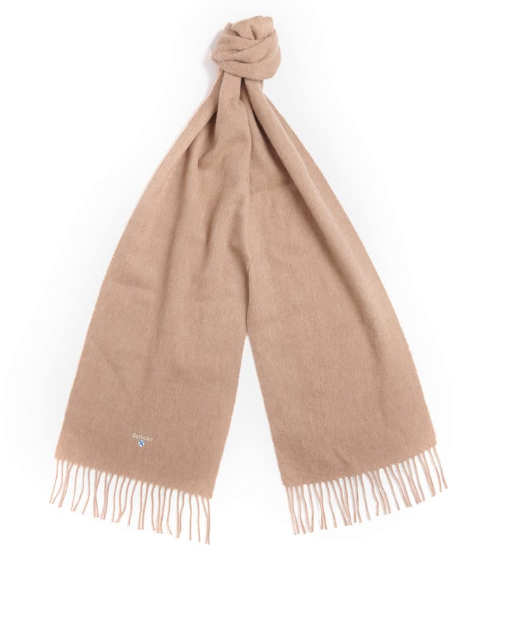 Barbour Unisex Plain Lambswool Scarf Light Brown Barbour Barbour Unisex Plain Lambswool Scarf Light Brown Barbour