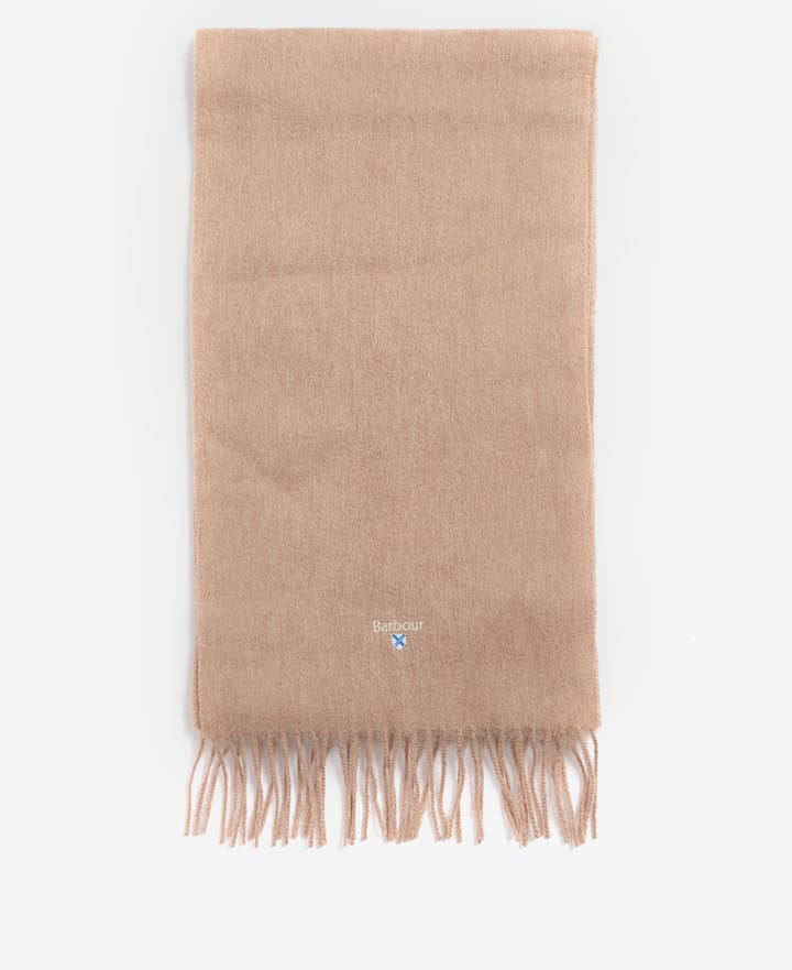 Barbour Unisex Plain Lambswool Scarf Light Brown Barbour Barbour Unisex Plain Lambswool Scarf Light Brown Barbour