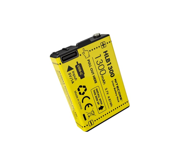Nitecore UT27+1*HLB1300 Black Nitecore Nitecore UT27+1*HLB1300 Black Nitecore