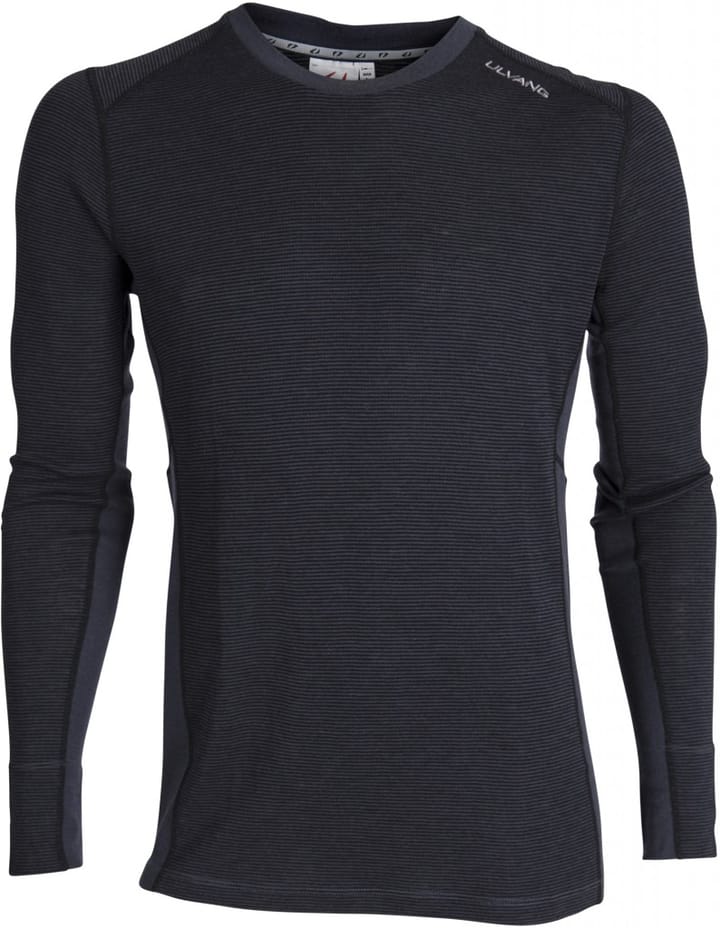 Ulvang Rav 100% Round Neck Men's Black/Granite Ulvang