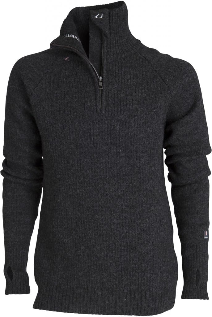 Ulvang Vegard Half Zip Charcoal Melange Ulvang Ulvang Vegard Half Zip Charcoal Melange Ulvang