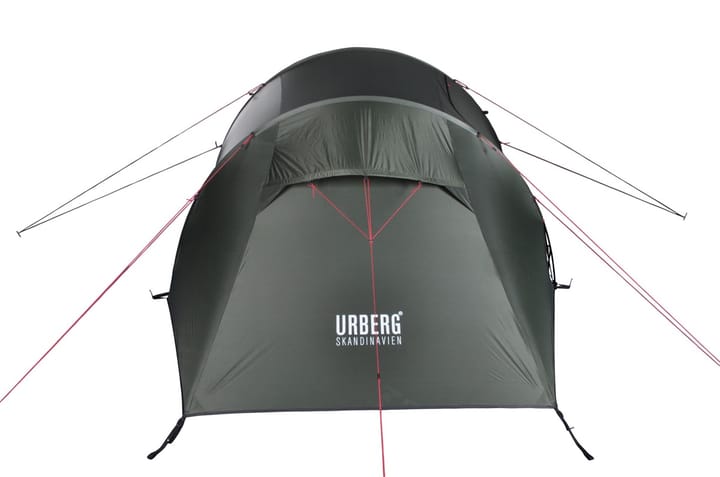 Urberg 3-Person Trekking Tunnel Tent Nylon Kombu Green Urberg Urberg 3-Person Trekking Tunnel Tent Nylon Kombu Green Urberg