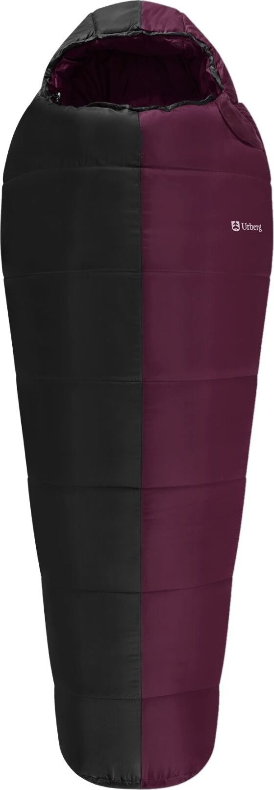 Urberg Kids' 3-Season Sleeping Bag G6 Dark Purple Syntetsoveposer OneSize