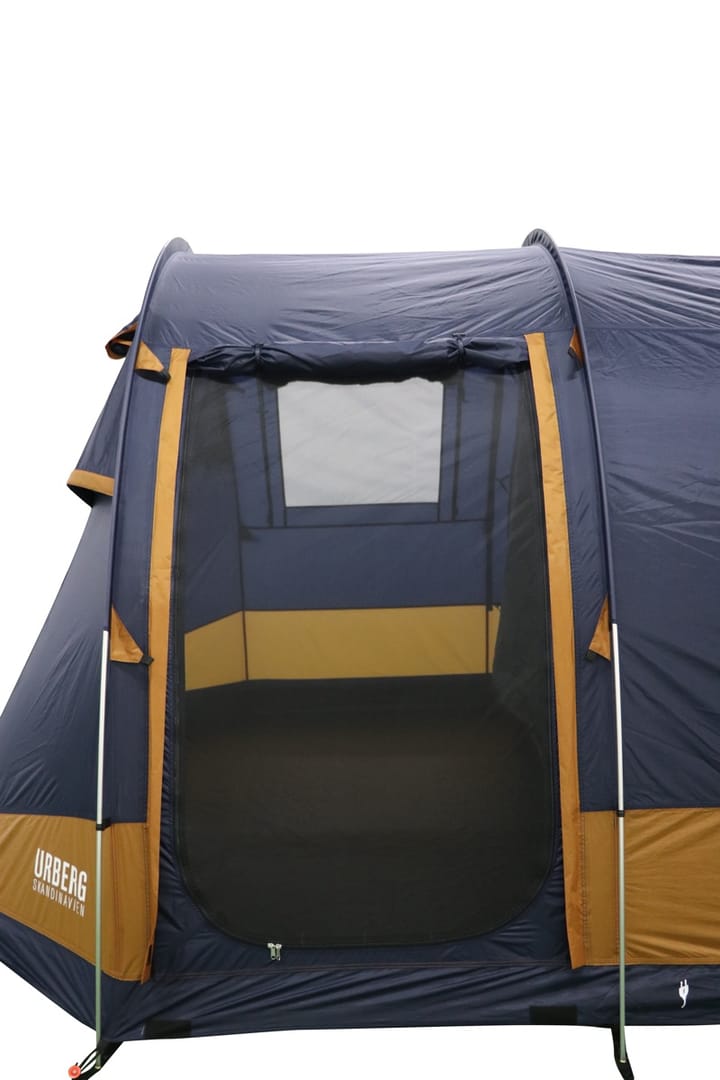 Urberg 4-person Tunnel Camping Tent Blue Urberg Urberg 4-person Tunnel Camping Tent Blue Urberg