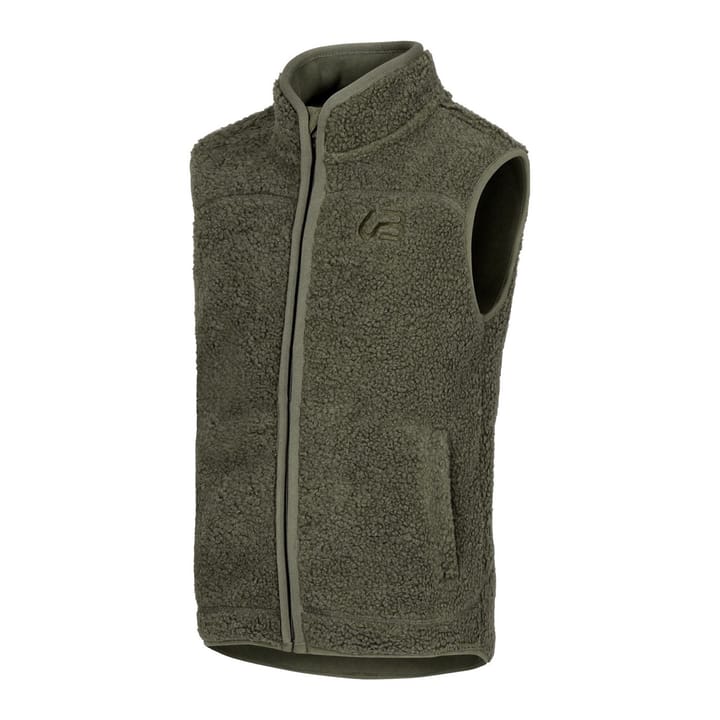 Urberg Kids' Åheim Pile Vest Deep Lichen Green Urberg