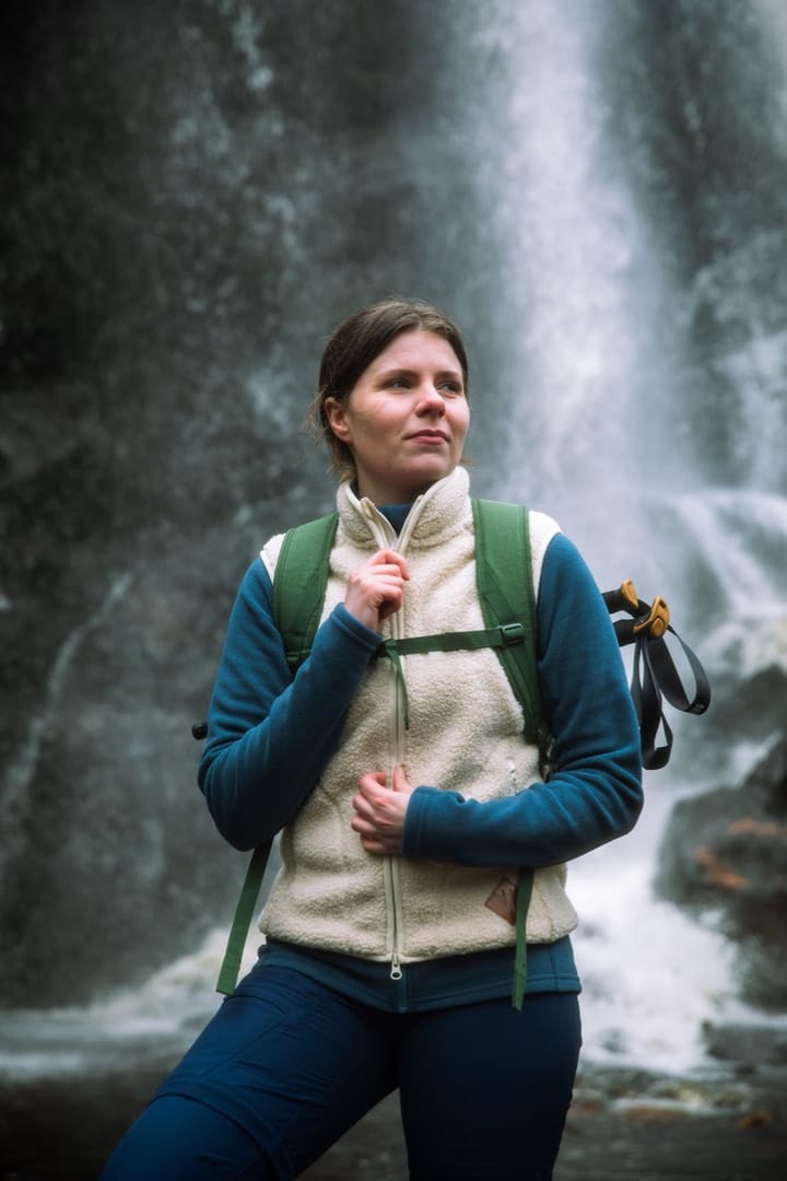 Urberg Women's Åheim Pile Vest Bone White Urberg