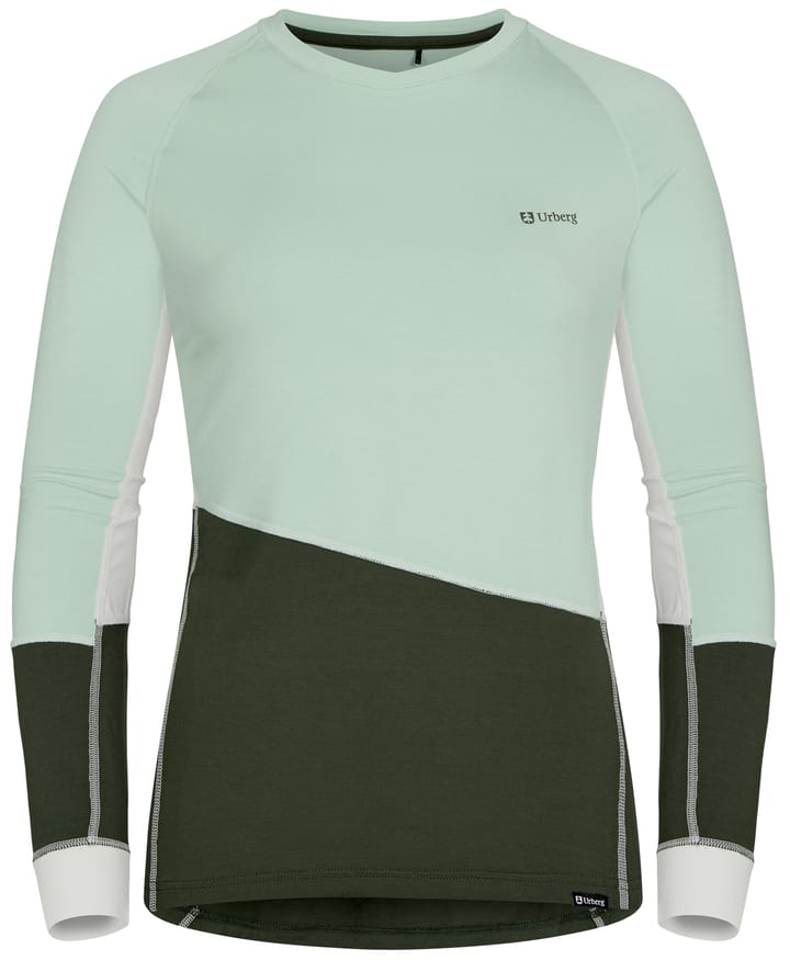 Urberg Women's Gjota Bamboo Top Celadon Urberg Urberg Women's Gjota Bamboo Top Celadon Urberg