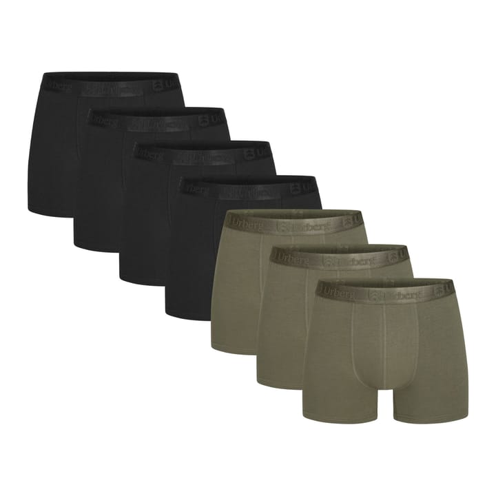 Urberg Bamboo Boxers 7-Pack Men Black/Green Urberg