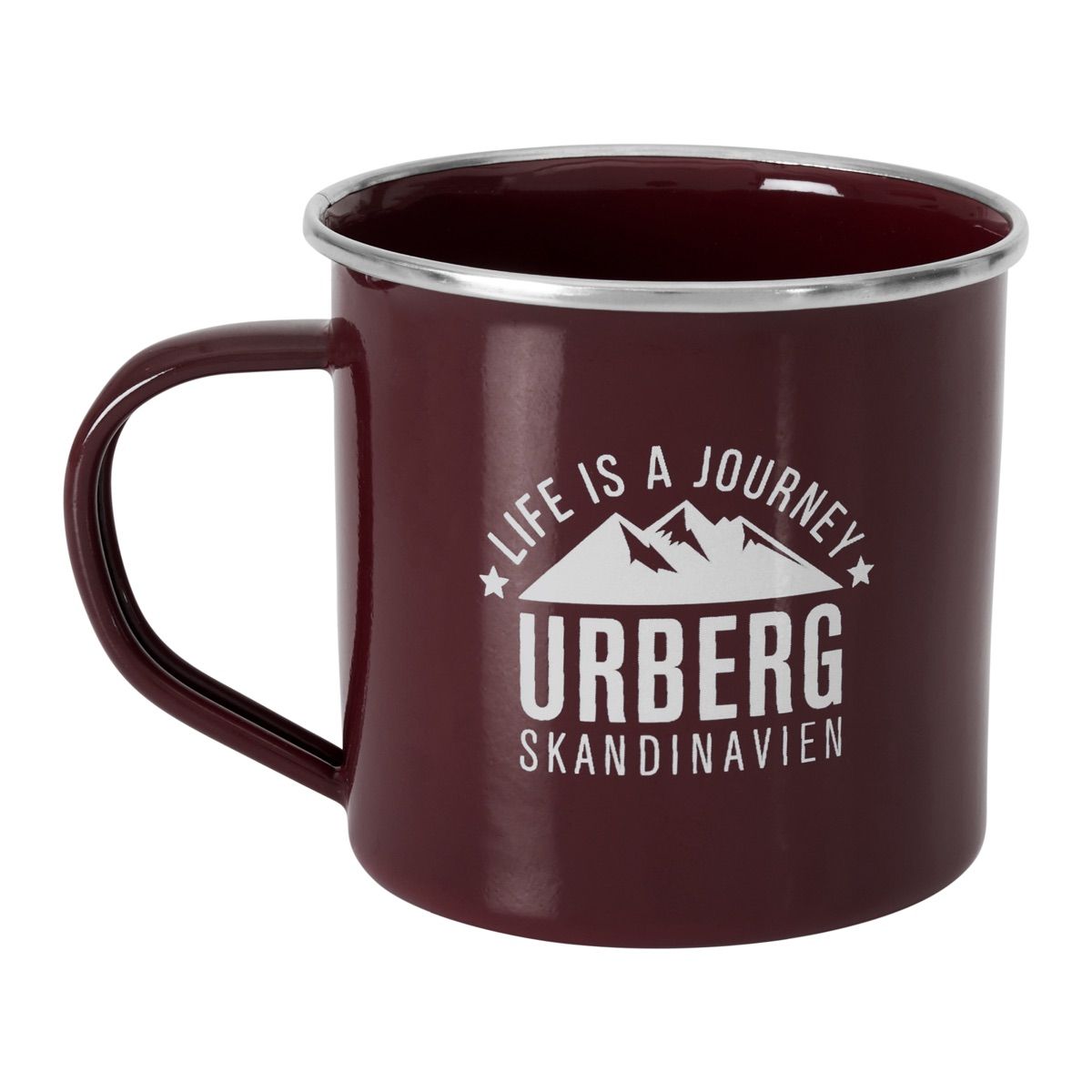 Urberg Emaljmugg 340 ml Oxblood Red One Size